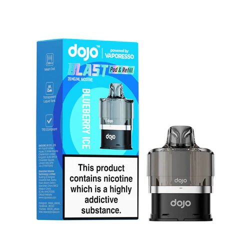 Vaporesso Dojo Blast 6000 Blueberry Ice Prefilled Pods