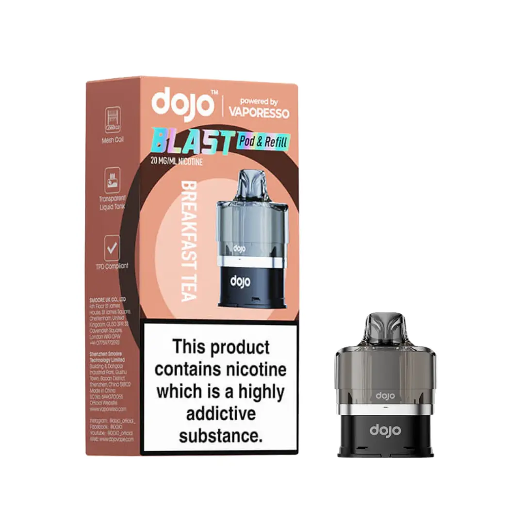 Vaporesso Dojo Blast 6000 Breakfast Tea Prefilled Pods