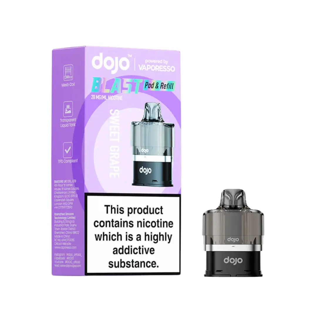 Vaporesso Dojo Blast 6000 Sweet Grape Prefilled Pods