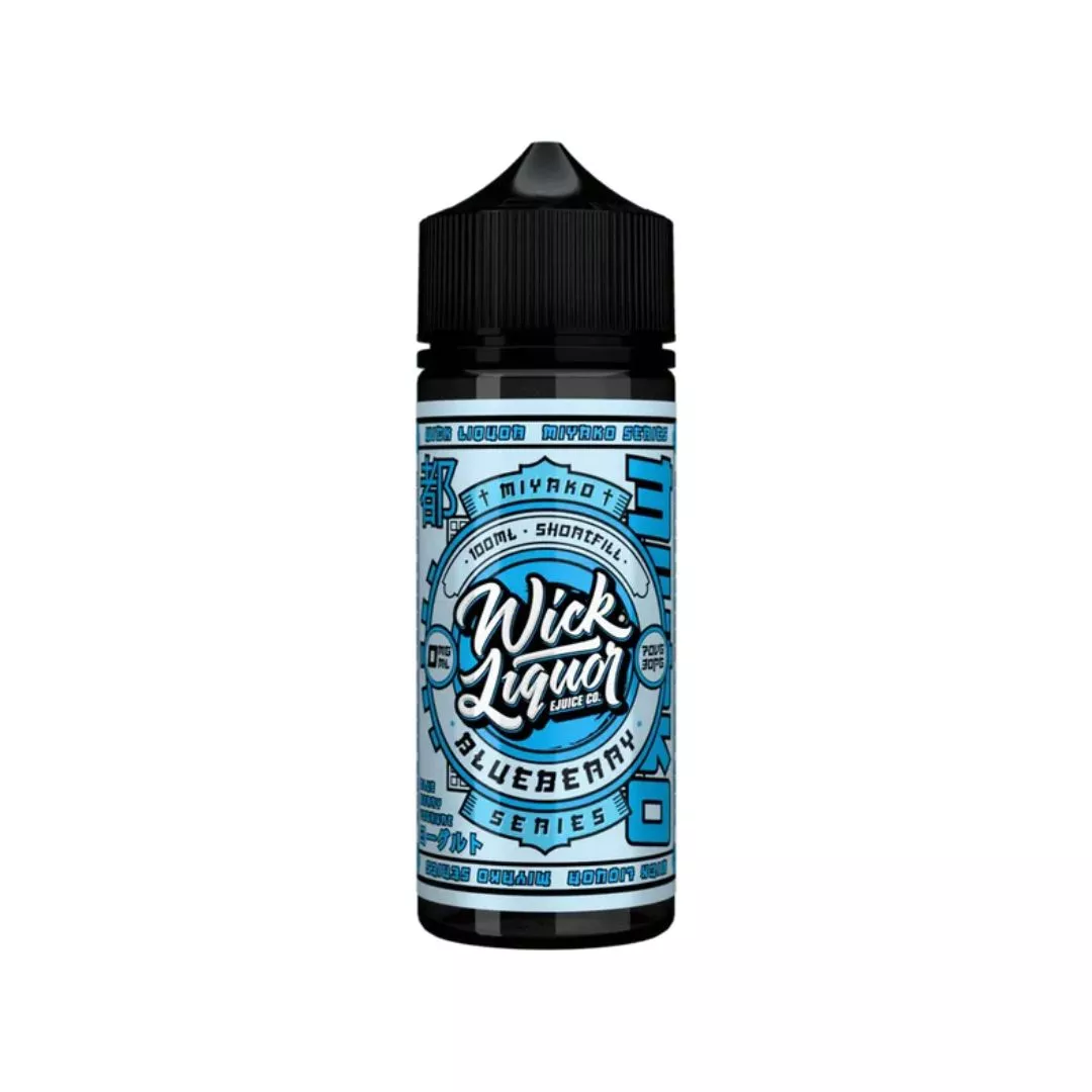 Wick Liquor Miyako Blueberry 100ml Shortfill