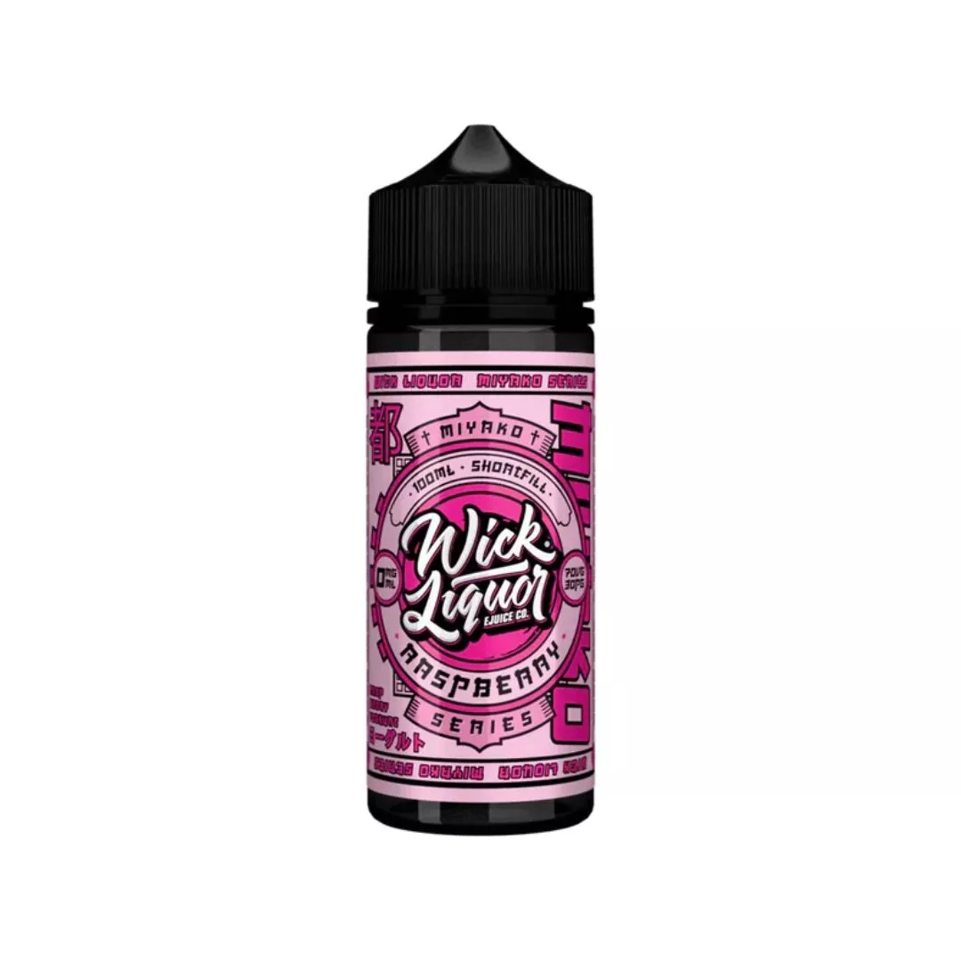 Wick Liquor Miyako Raspberry 100ml Shortfill