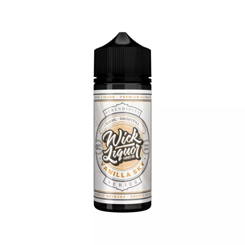 Wick Liquor Serendipity Vanilla Sky 100ml Shortfill