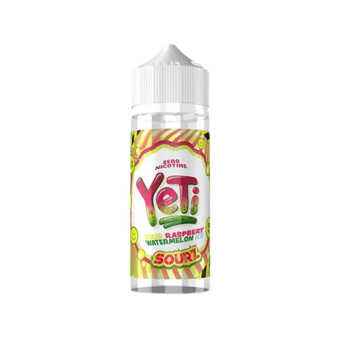 Yeti Sourz Sour Raspberry Watermelon Ice 100ml E-liquid