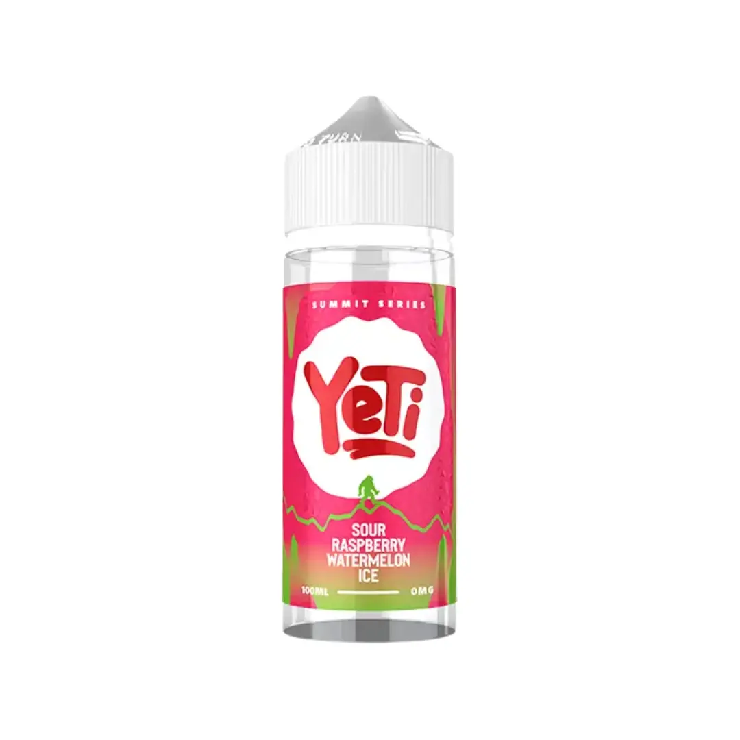Yeti Summit Series Sour Raspberry Watermelon Ice 100ml E-liquid