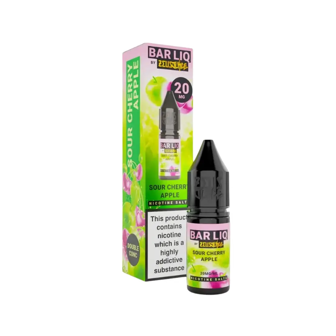 Zeus Juice Bar Liq Sour Cherry Apple 10ml Nic Salt