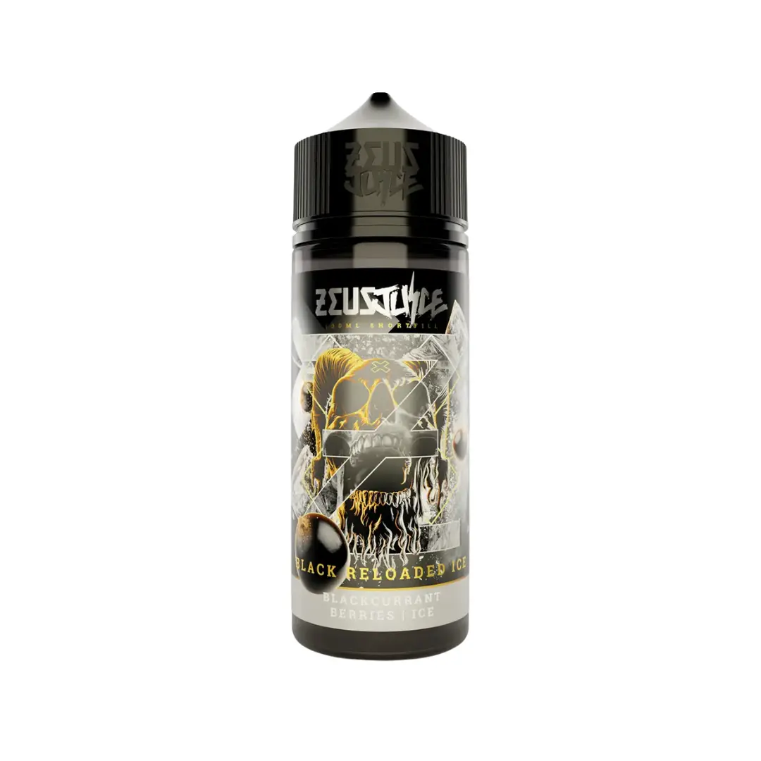 Zeus Juice Black Reloaded Ice 100ml Shortfill